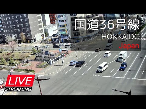 2024.08.24_2【LIVE】道路状況・札幌市国道36号線と創成川の状況