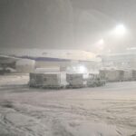 新千歳空港大雪